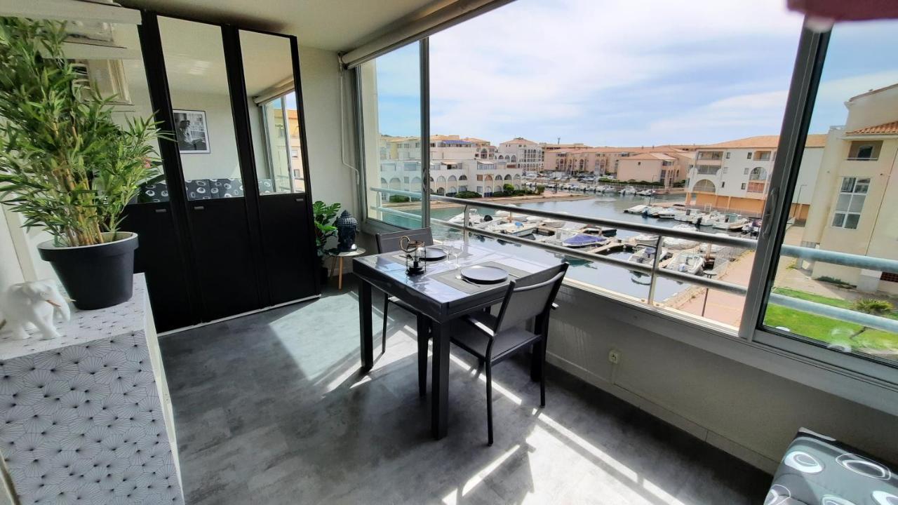 Charmant T2 Vue Marina Plages A Pied Sète Exterior foto